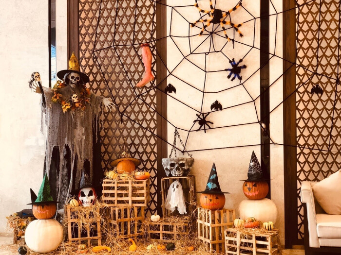 Mạng nhện biểu tượng Halloween